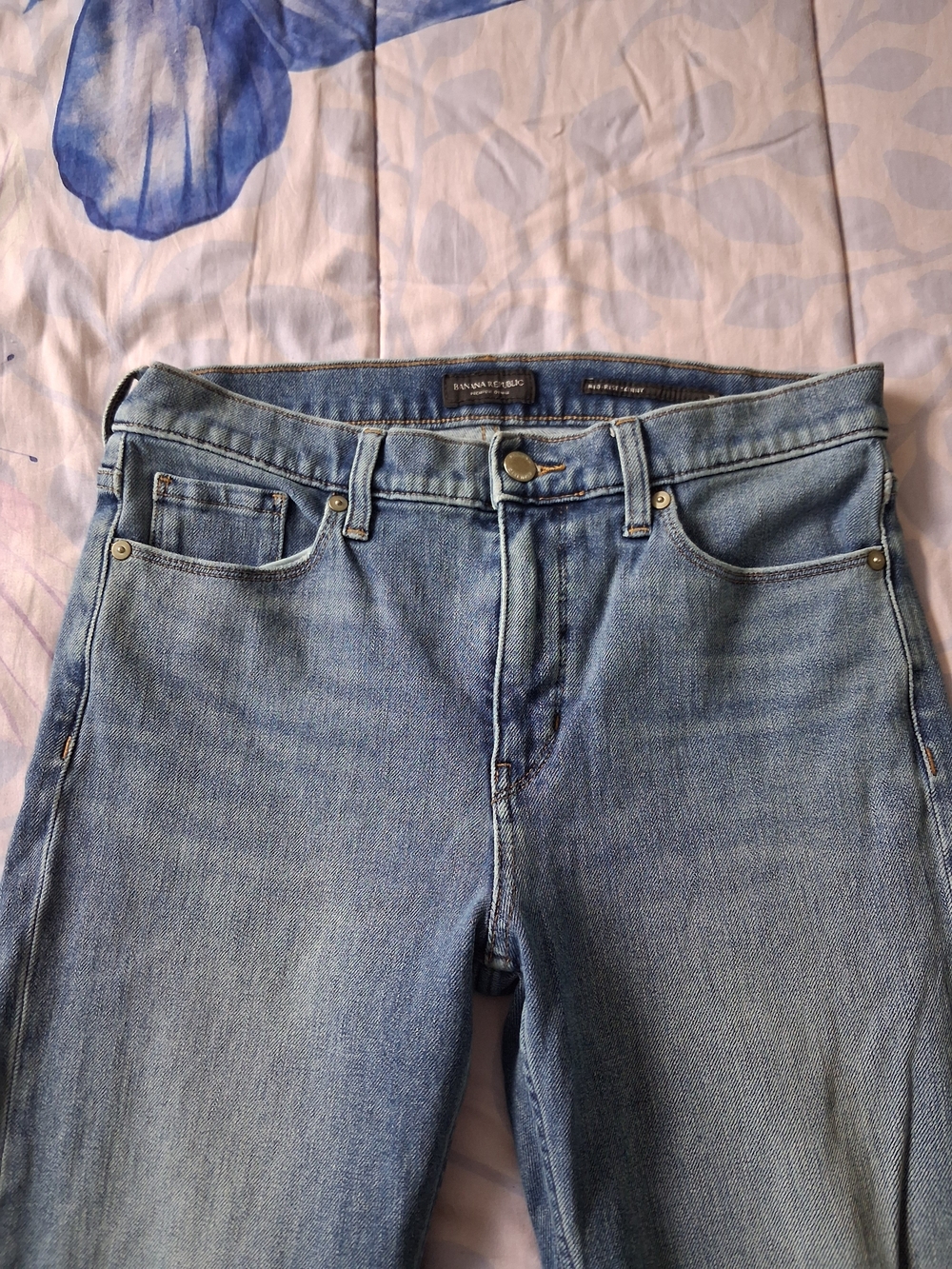 Banana Republic Mid-Rise Skinny Jeans